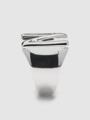 Luxenter Ring 'Alphabet N'‌‌‌‌‌‌ in Silber