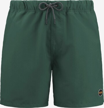 Shorts de bain Shiwi en vert : devant