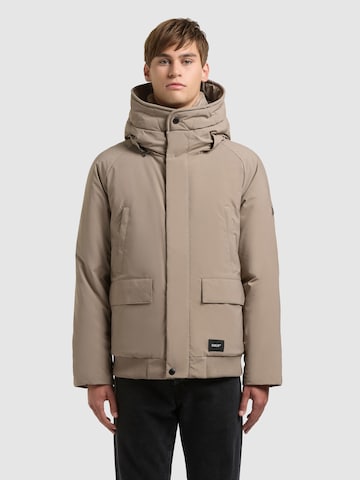 khujo Winter Jacket 'Jafar2' in Beige: front