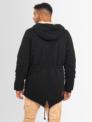 Alessandro Salvarini Winter Parka in Black