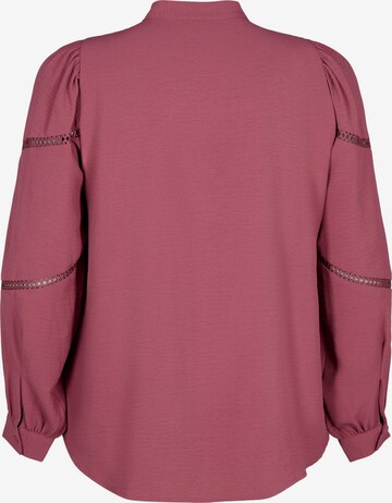 Camicia da donna 'EFIKKA' di Zizzi in rosa