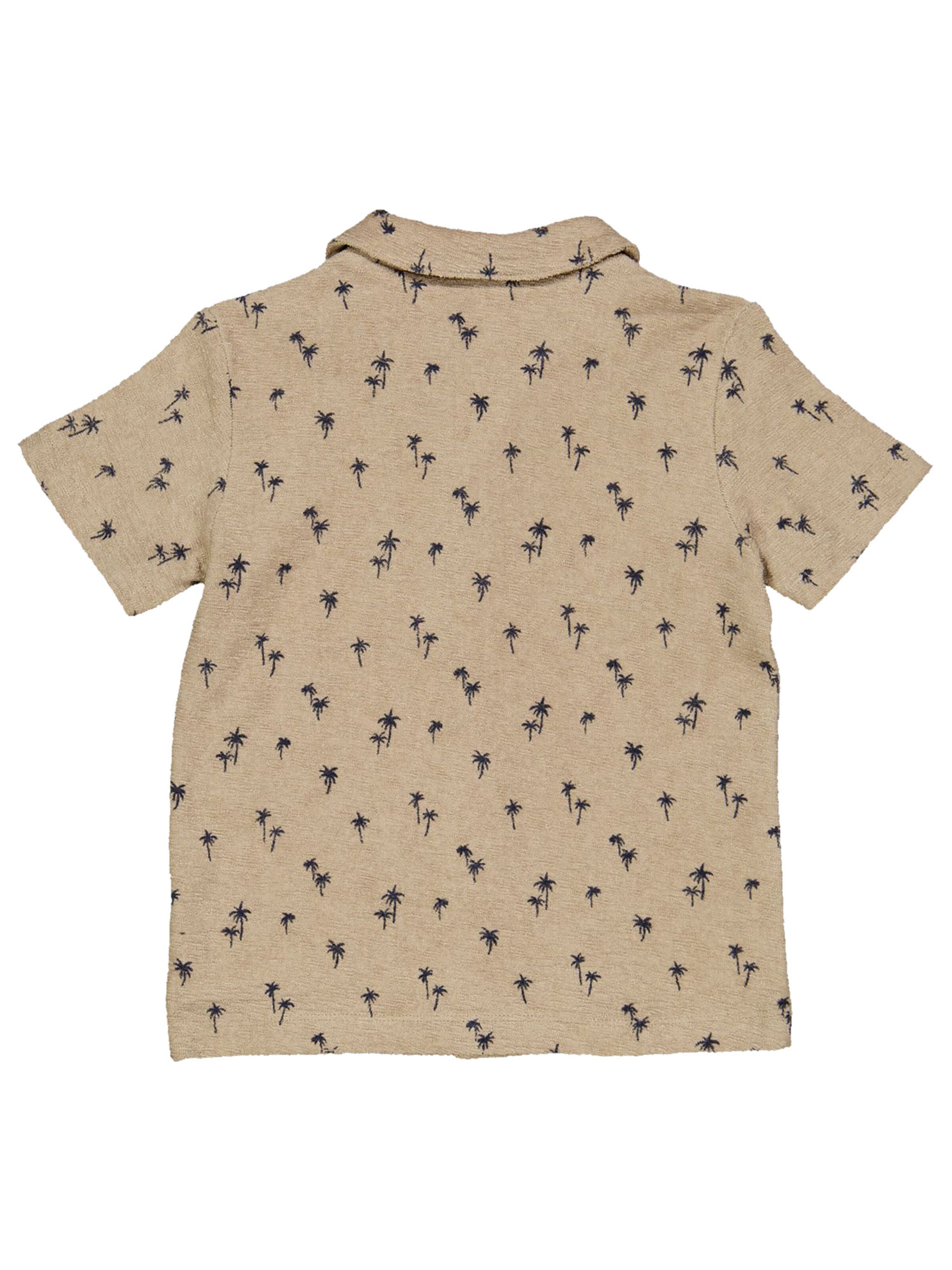 Müsli by GREEN COTTON Comfort fit Button up shirt in Beige