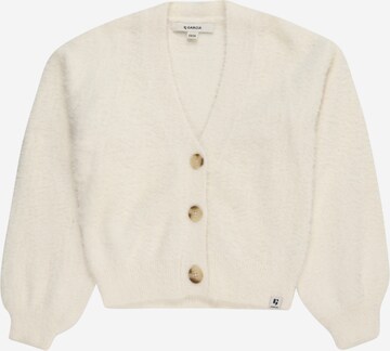 GARCIA Knit Cardigan in White: front