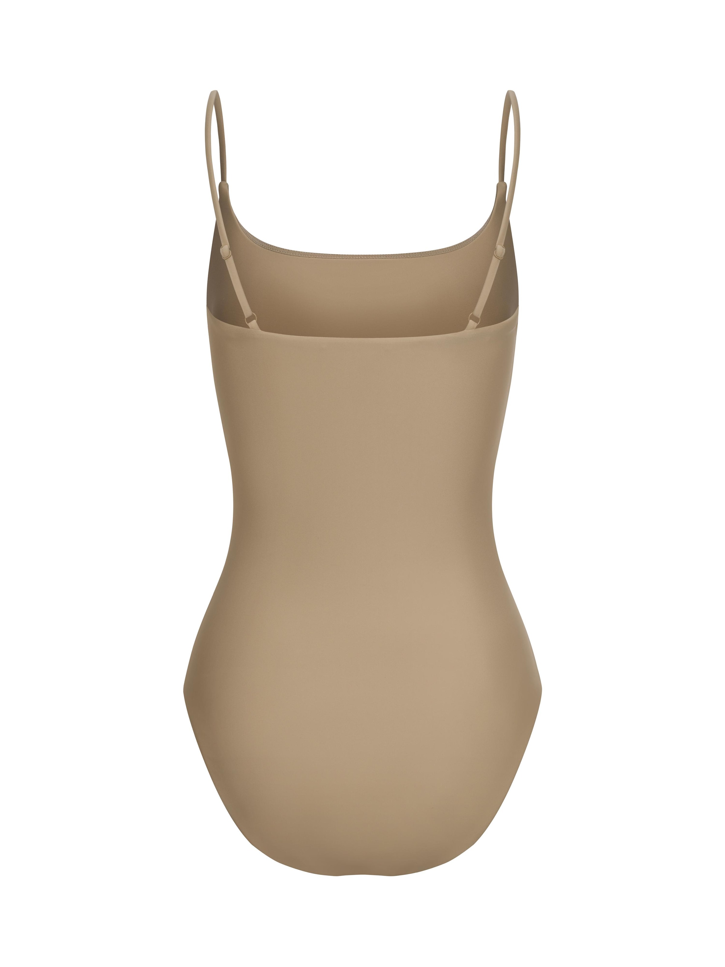 cfab (formerly creamy fabrics) Badeanzug 'Square Neck Soft Sculpt Swimsuit'‌‌ in Beige
