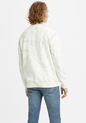 LEVI'S ® Regular Fit Sweatshirt 'Original Housemark' in Grün