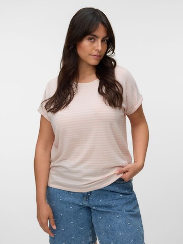 Vero Moda Curve Shirt 'AYA' in Beige: front