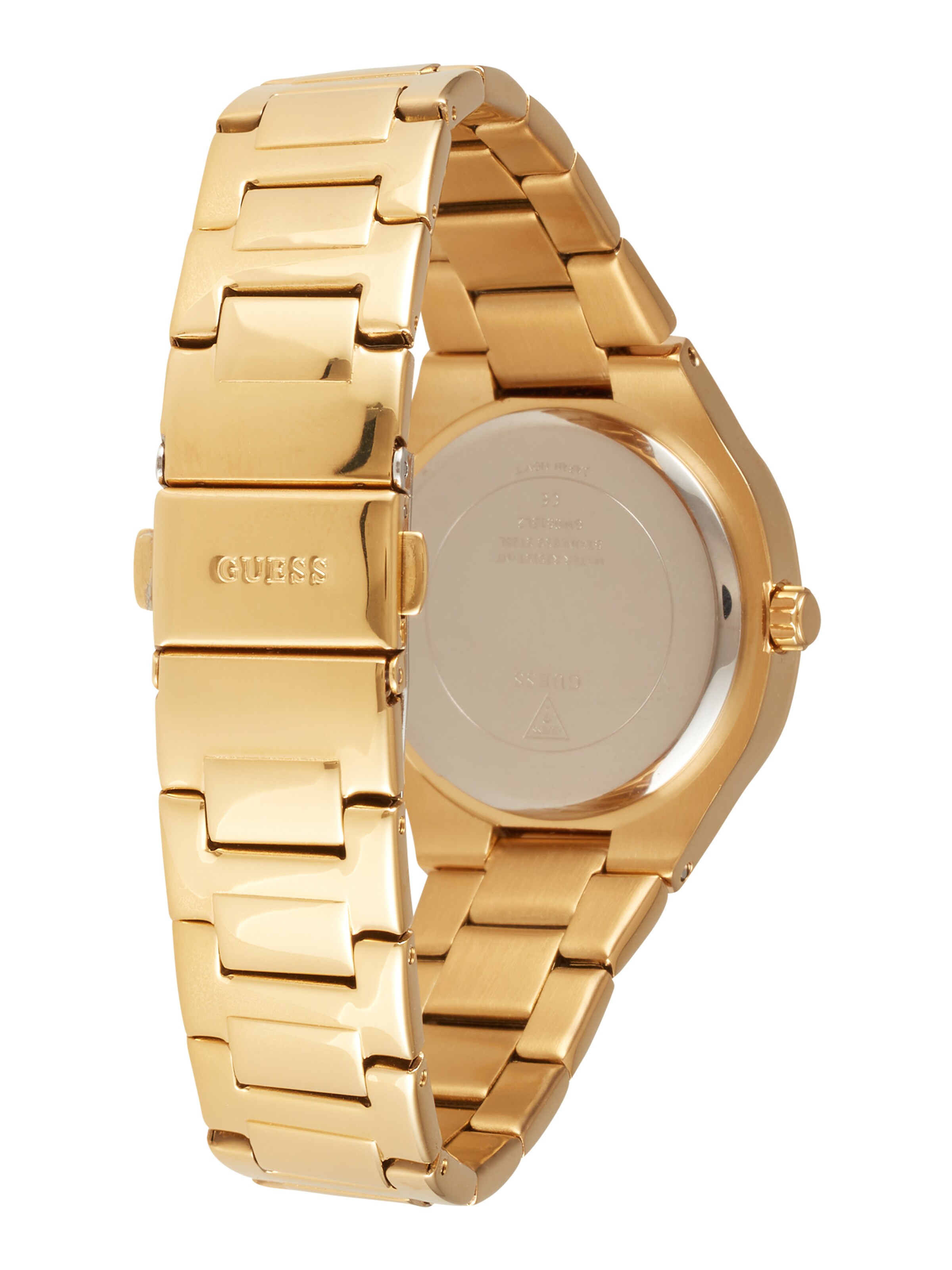 GUESS Analog Watch 'GD Eve' in Beige