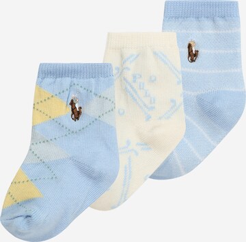 Chaussettes Polo Ralph Lauren en beige : devant