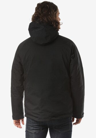 JACK WOLFSKIN Funktionsjacke 'Troposphere' in Schwarz