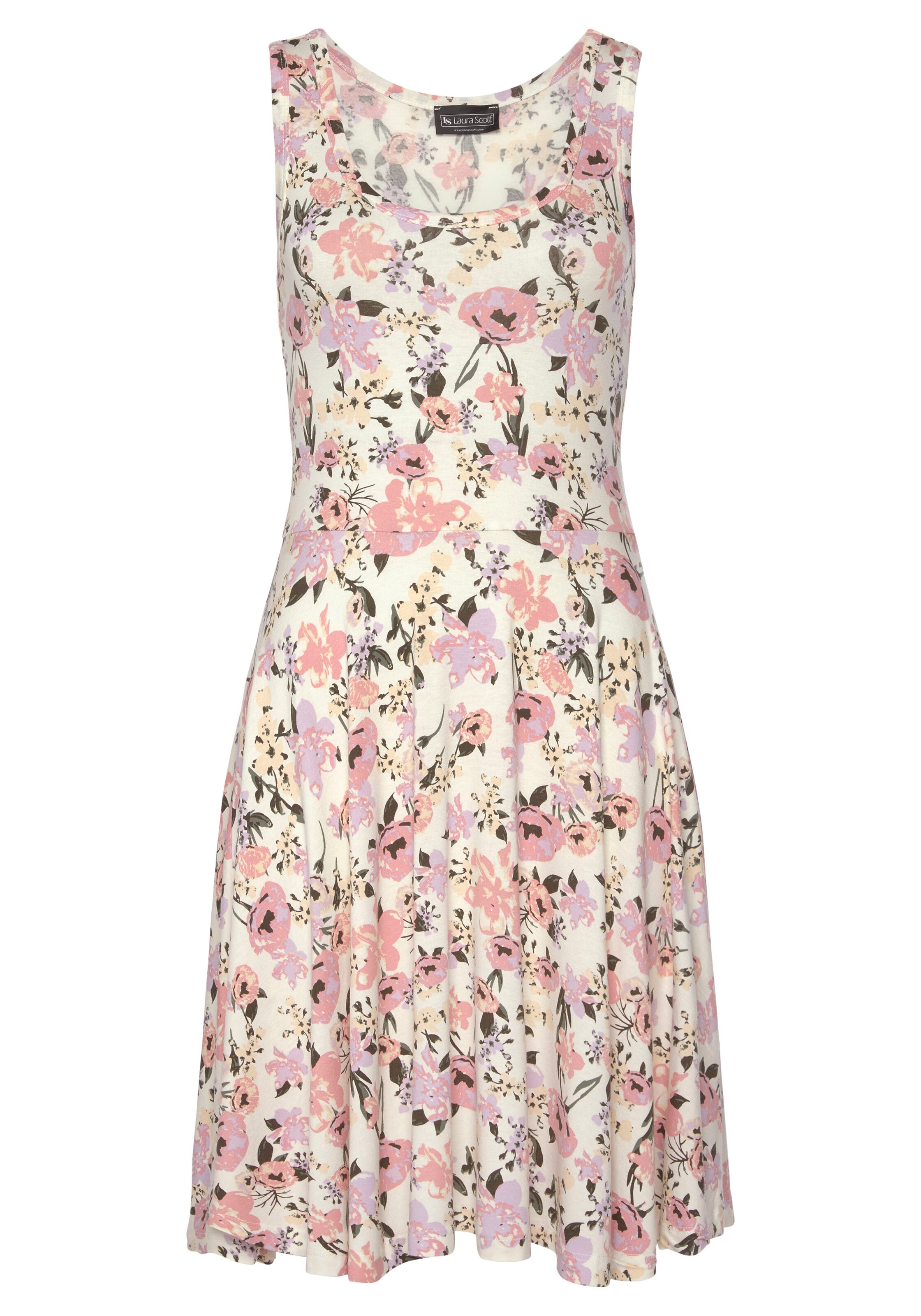 LAURA SCOTT Kleid in Beige: Vorderseite