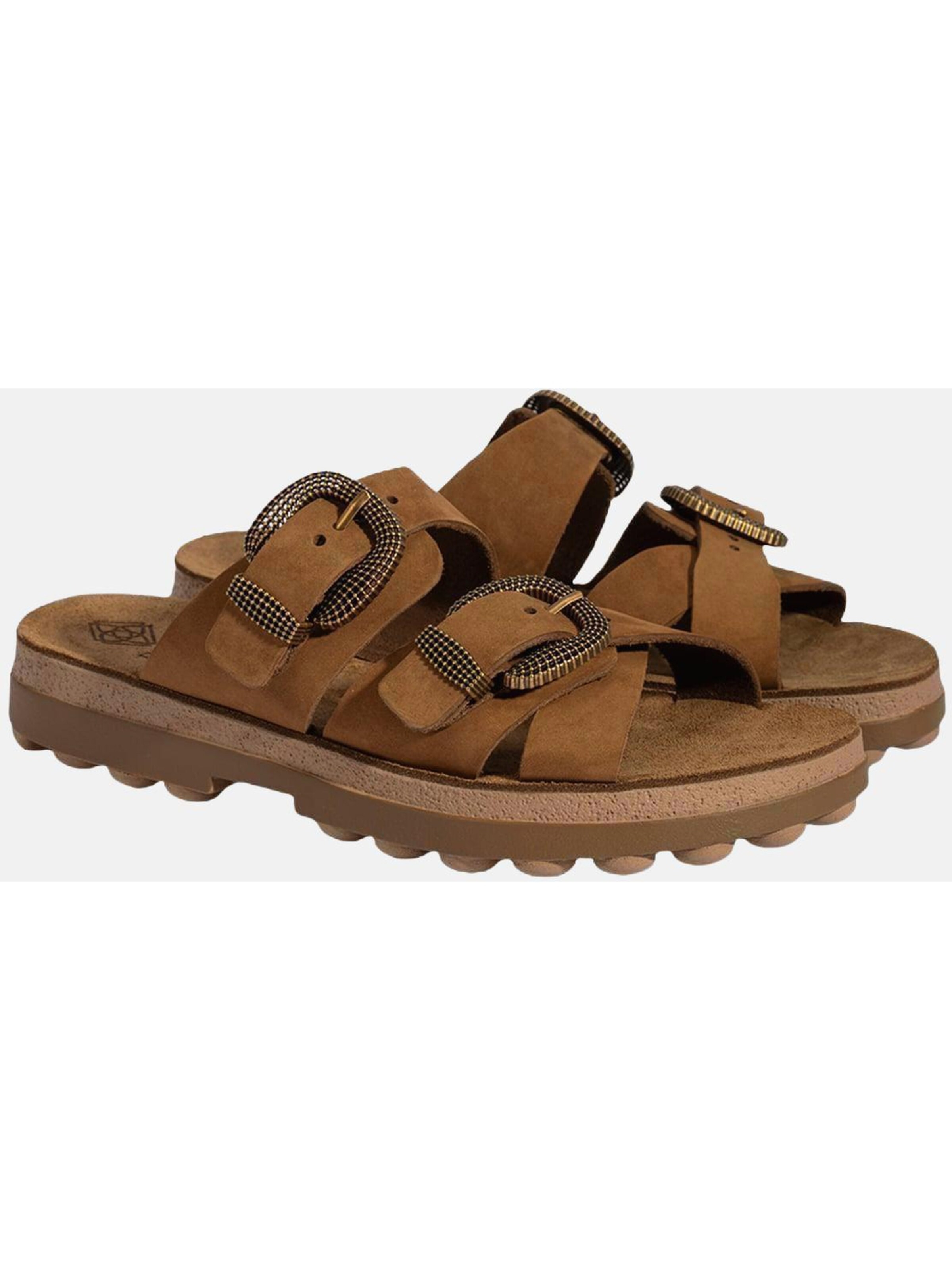 Desa Slippers in Brown