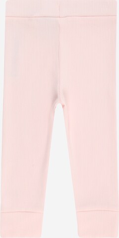 BOSS Kidswear Slimfit Legíny – pink