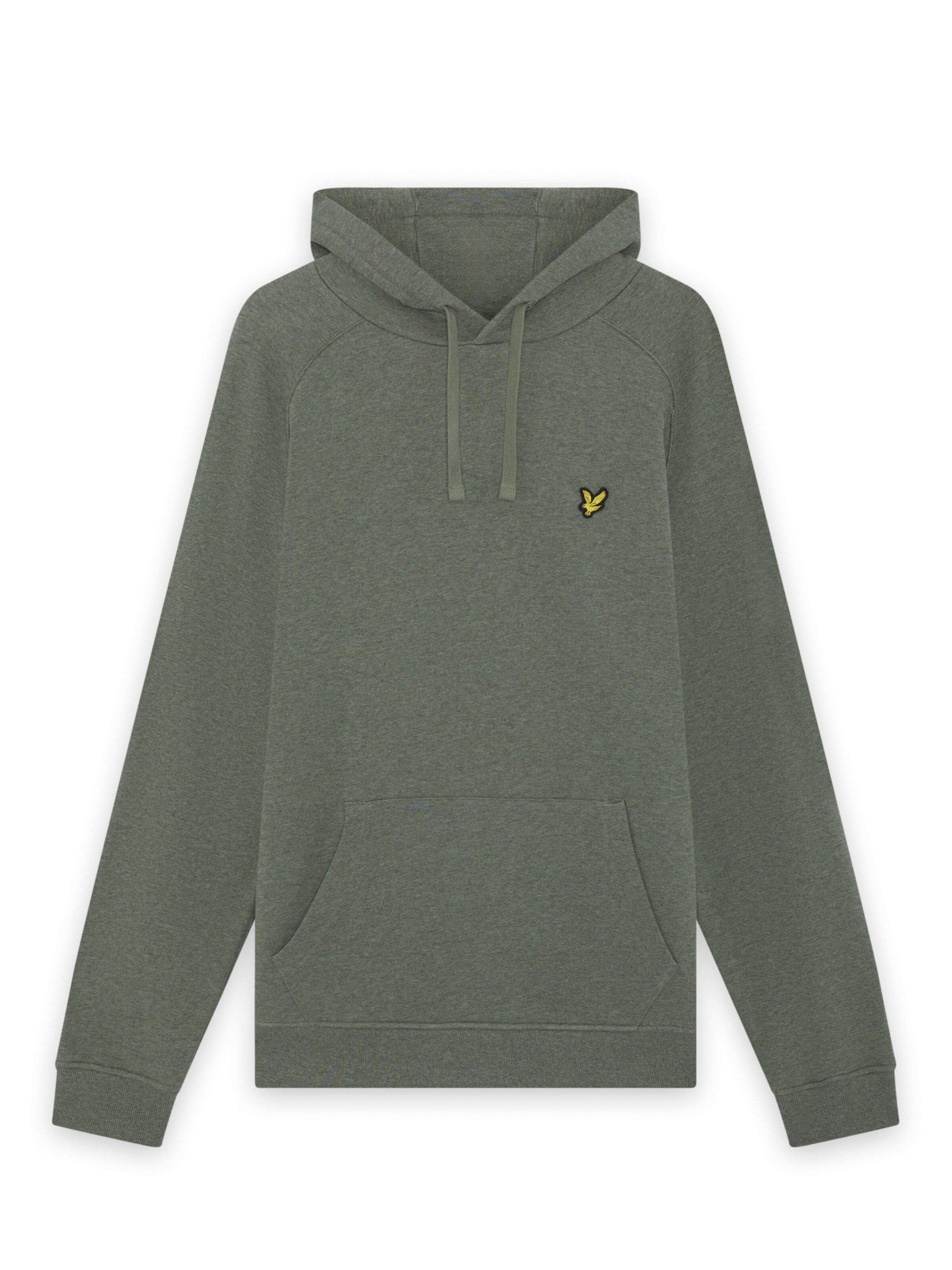 Lyle & Scott Sweatshirt 'Tri Marl' in Groen: voorkant