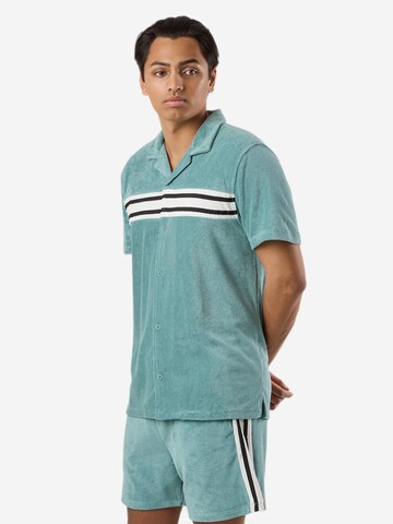 Denim Factory Comfort Fit Hemd 'Resort'‌‌‌‌‌‌‌‌‌‌ in Blau: Vorderseite