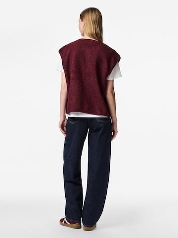 PIECES Bodywarmer 'PCKatty' in Rood