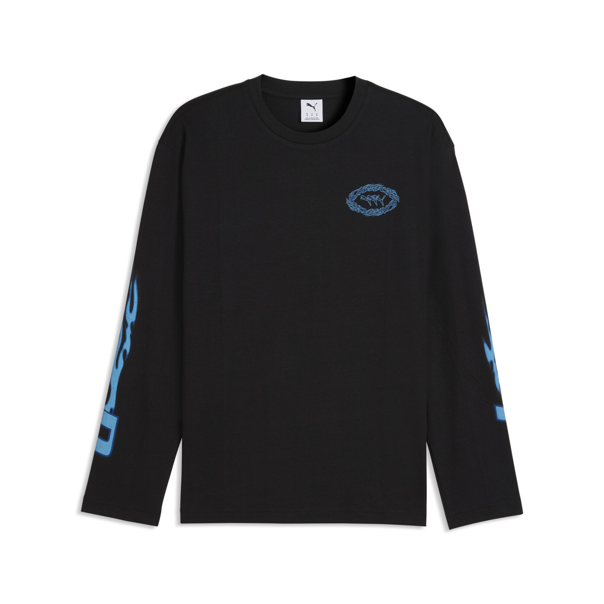 PUMA Functioneel shirt in Zwart: voorkant