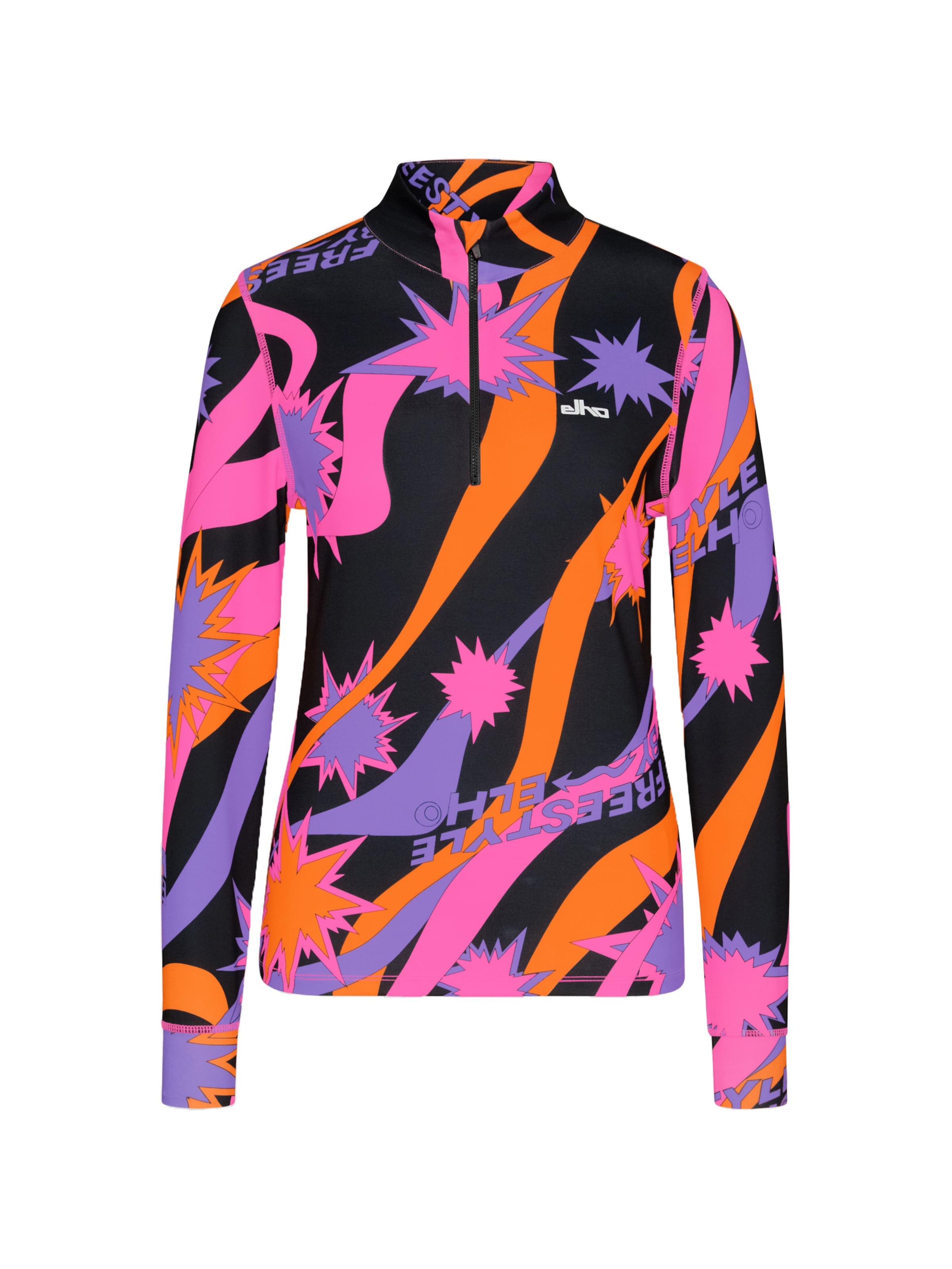 Base Layer 'Vex' elho en noir : devant