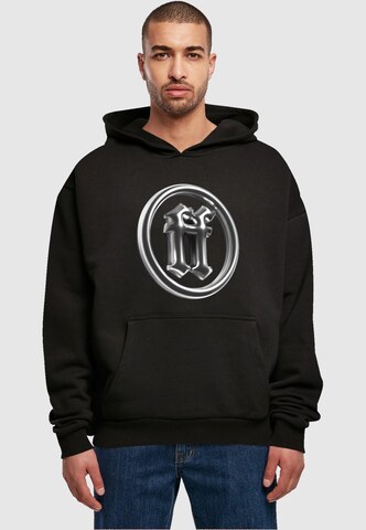 Sweat-shirt Forgotten Faces en noir : devant