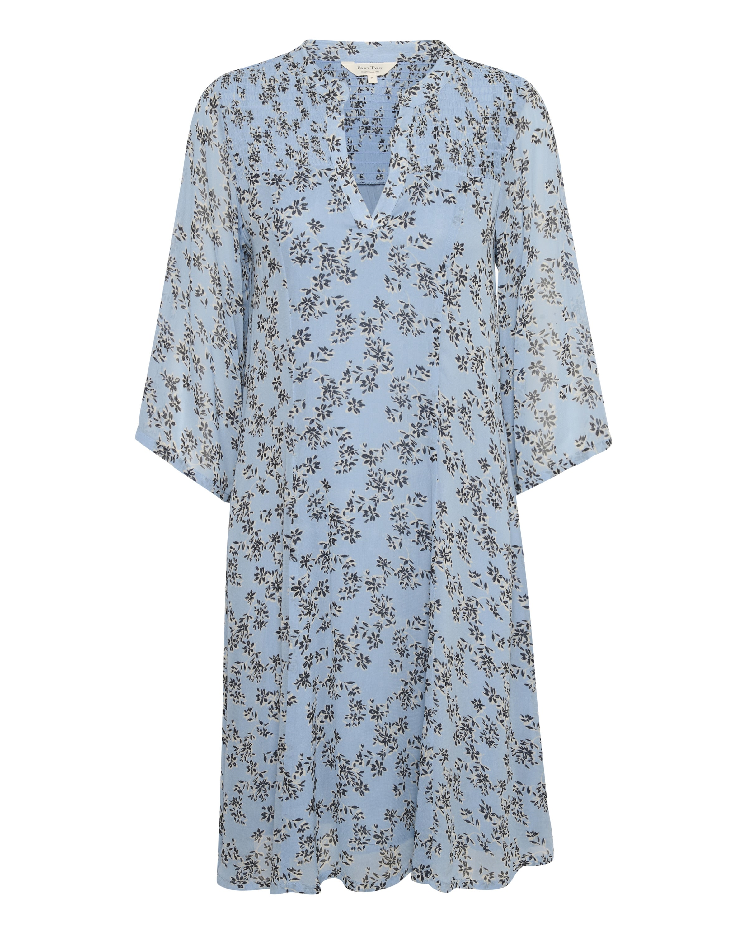 Part Two Kjole 'Elka' i blå: forside
