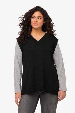 Ulla Popken Sweater in Black: front