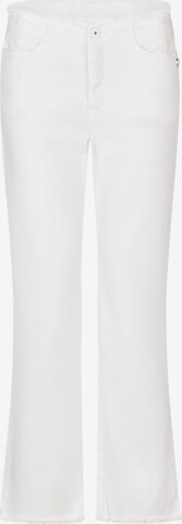 MARC AUREL Flared Jeans in White: front