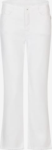 MARC AUREL Flared Jeans in White: front