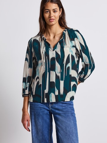 Camicia da donna di STREET ONE in blu: frontale