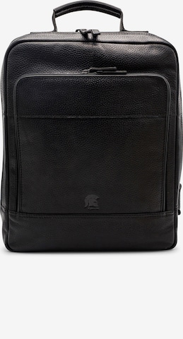 Pylos59 Backpack 'Tramontana' in Black: front