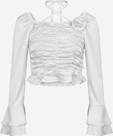 faina Bluse in Weiß: Vorderseite