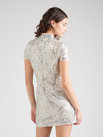 Robe de cocktail Superdry en argent