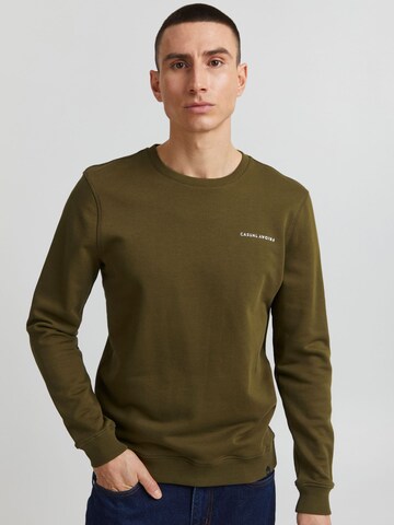 Casual Friday Sweatshirt 'CFSeverin' in Groen: voorkant