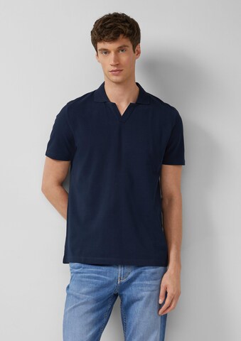 s.Oliver Shirt in Blauw: voorkant