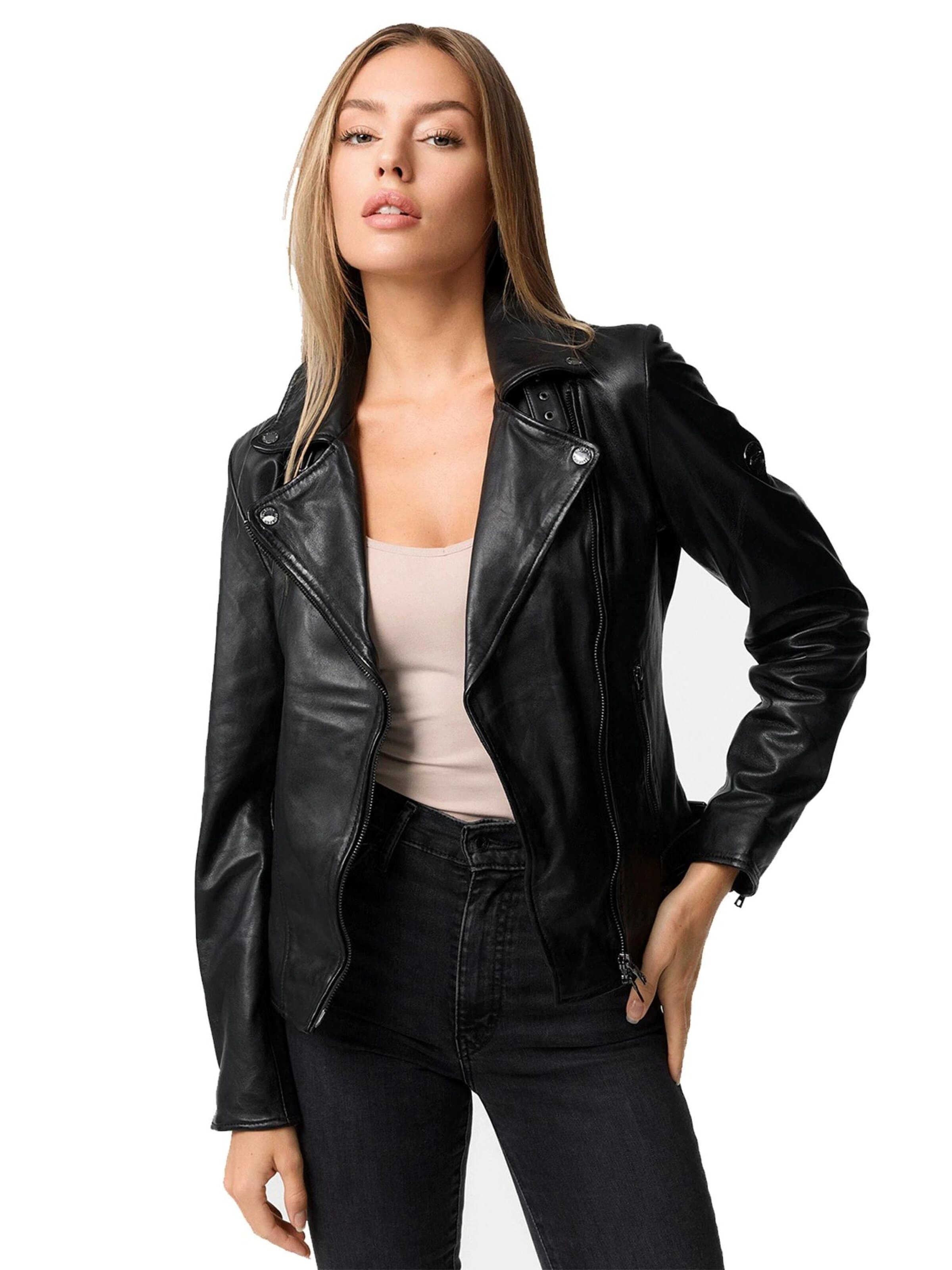 Agamaa Between-Season Jacket 'Alva' in Black
