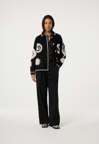 Veste mi-saison Fabienne Chapot en noir