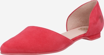 Apple of Eden נעלי בלרינה 'Blondie 50' באדום: מלפנים