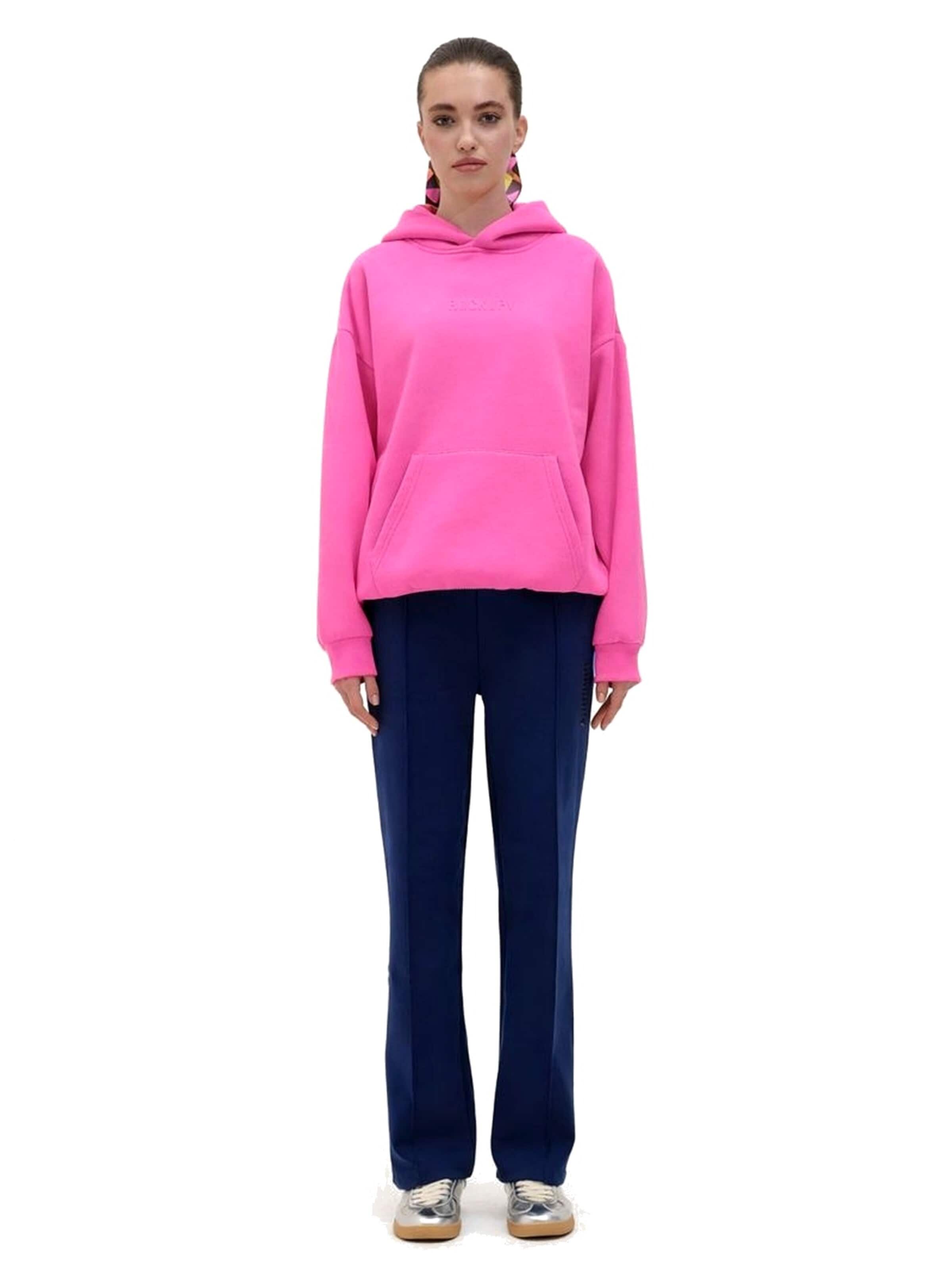 Rockupy Sweatshirt 'Andriel' in Pink: front