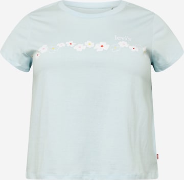 Levi's® Plus Μπλουζάκι 'PL Graphic Authentic Tee' σε μπλε: μπροστά