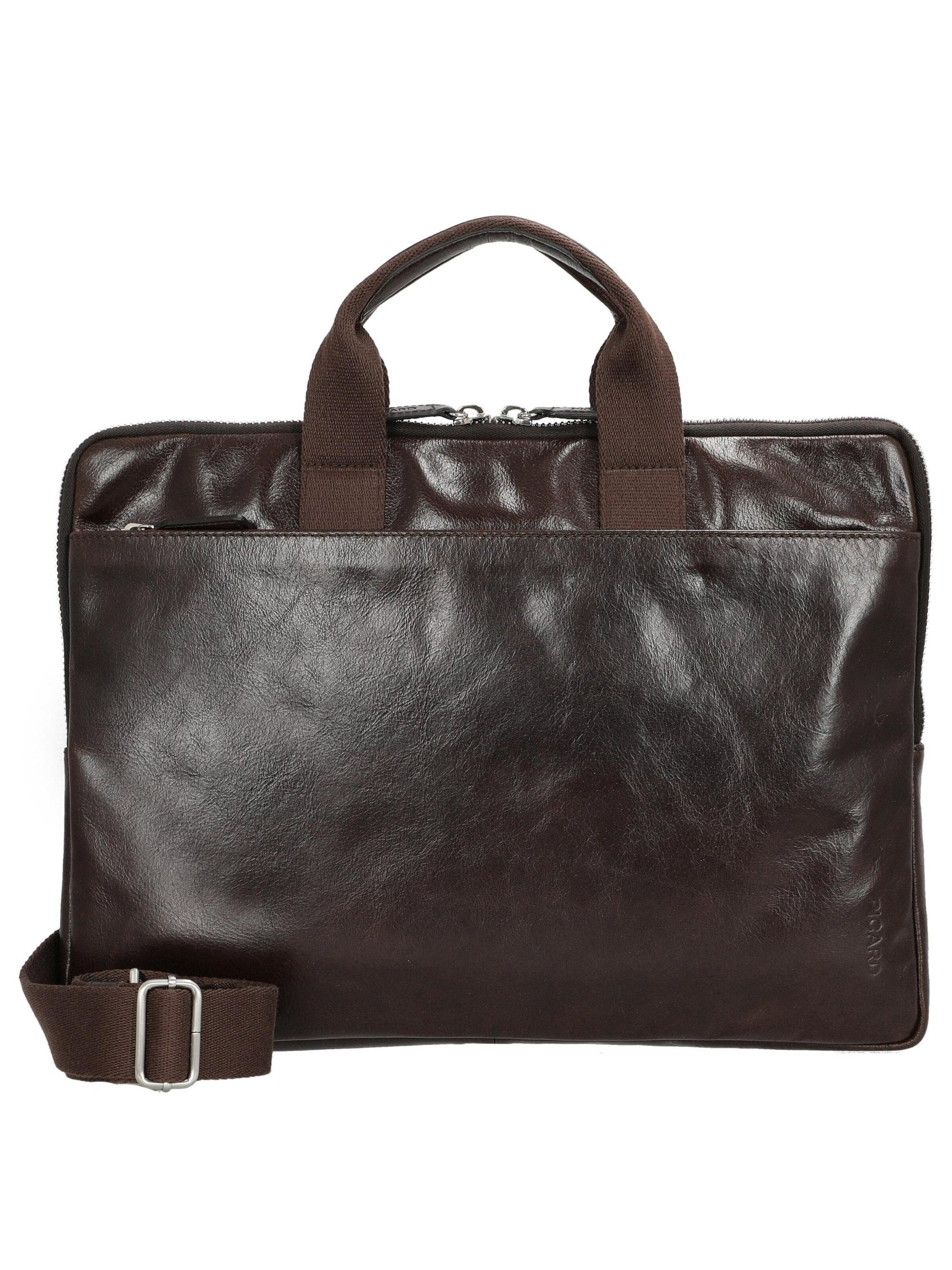 Picard Briefcase 'Buddy' in Brown: front