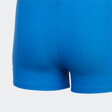 mėlyna ADIDAS PERFORMANCE Sportinis maudymosi kostiumėlis '3 Bar Logo'