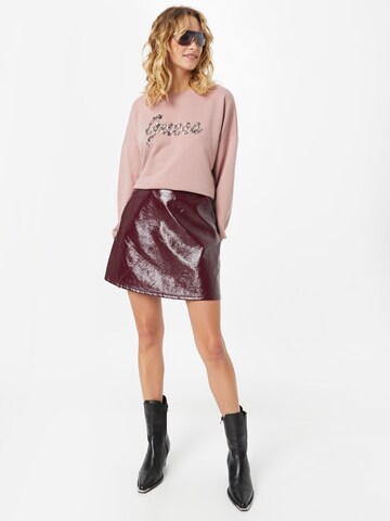 GUESS - Sweatshirt 'MANILA' em rosa