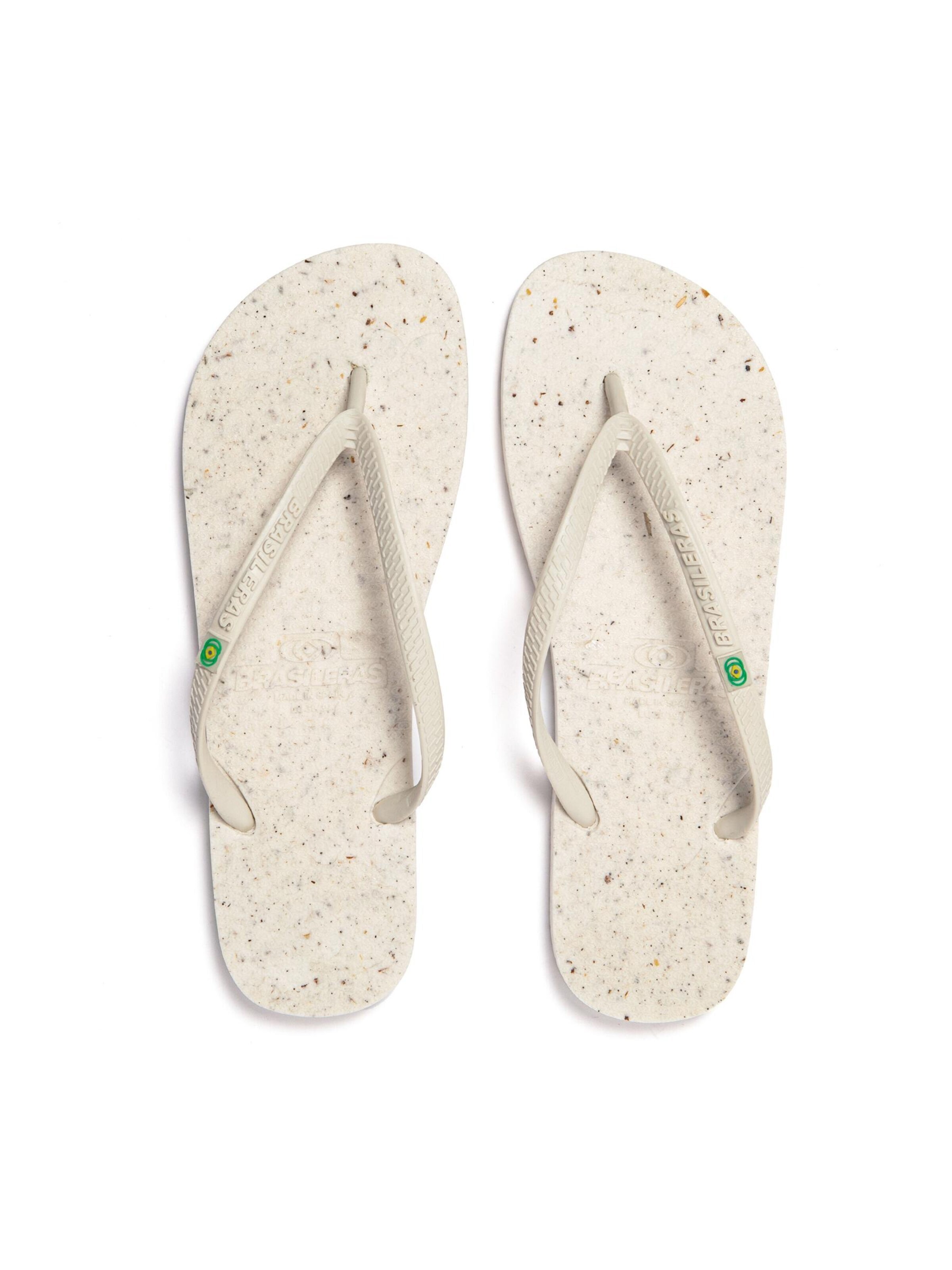 Infradito 'Re Walk W' di Brasileras in bianco