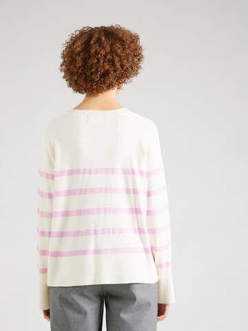 Pull-over 'SIA' PIECES en blanc