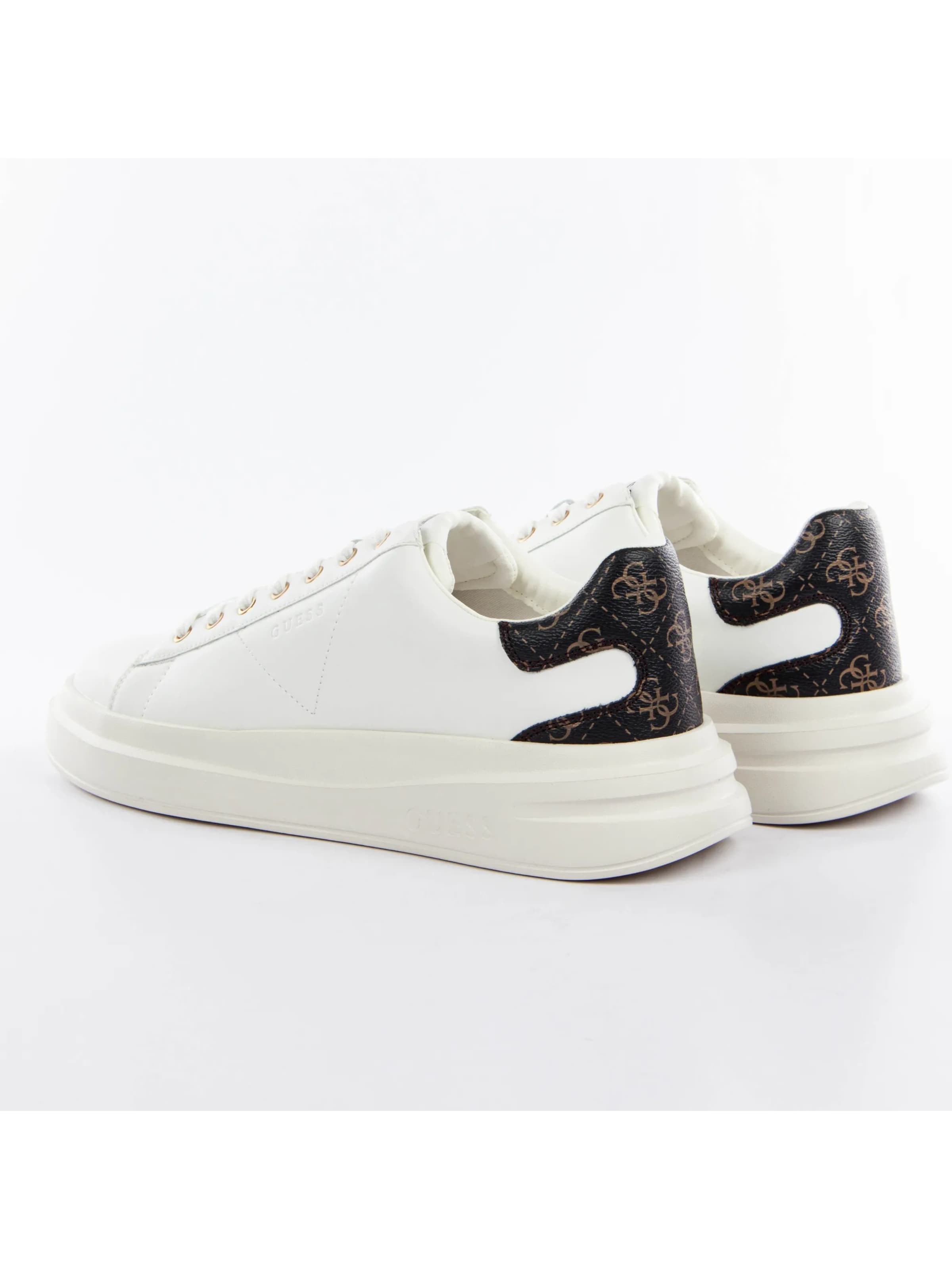 GUESS - Zapatos con cordón 'Elba' en blanco