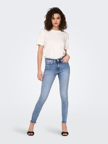 ONLY Skinny Jeans 'Blush' in Blauw