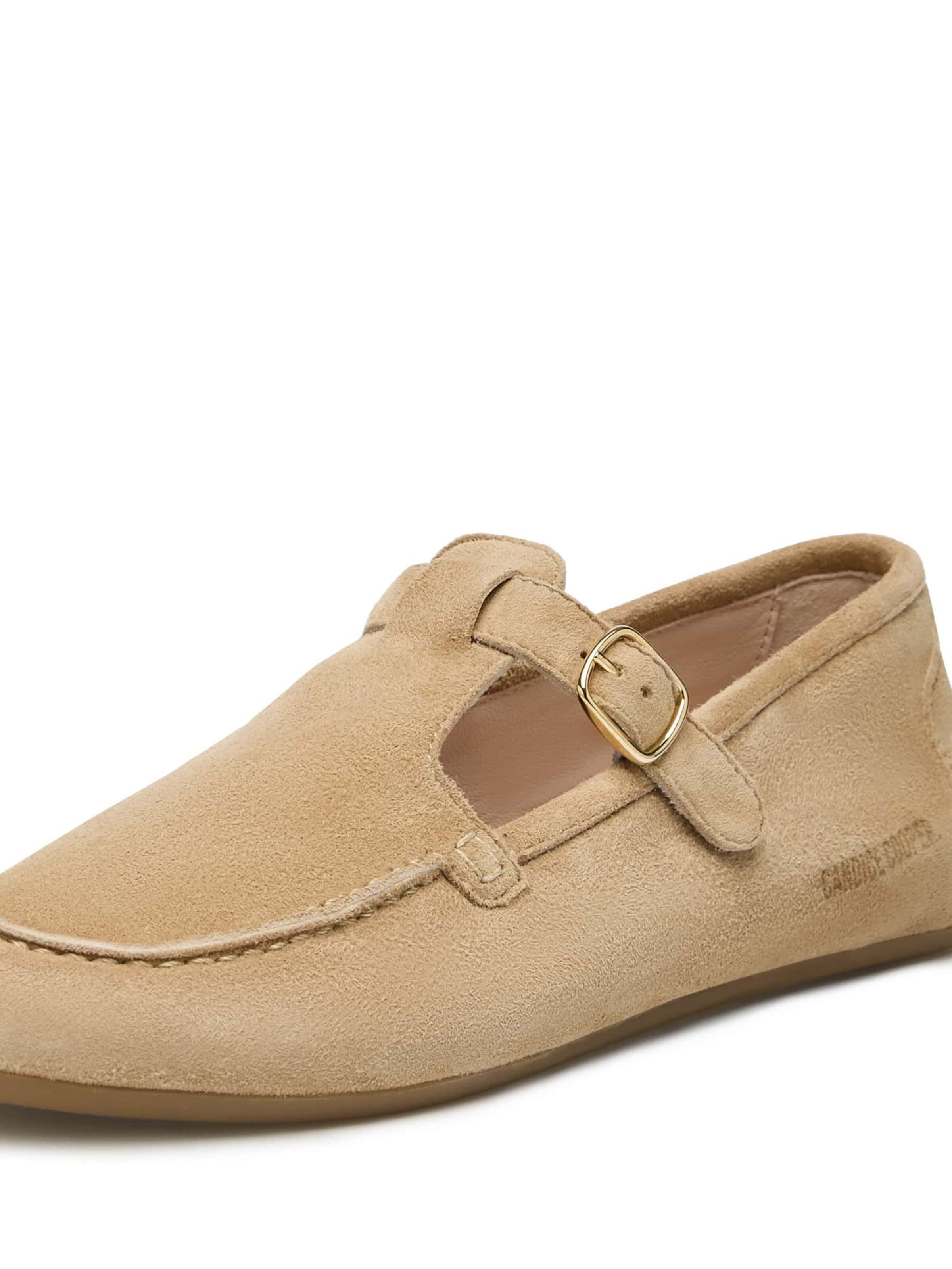Candice Cooper Mocassins 'ROCK MOK' in Beige