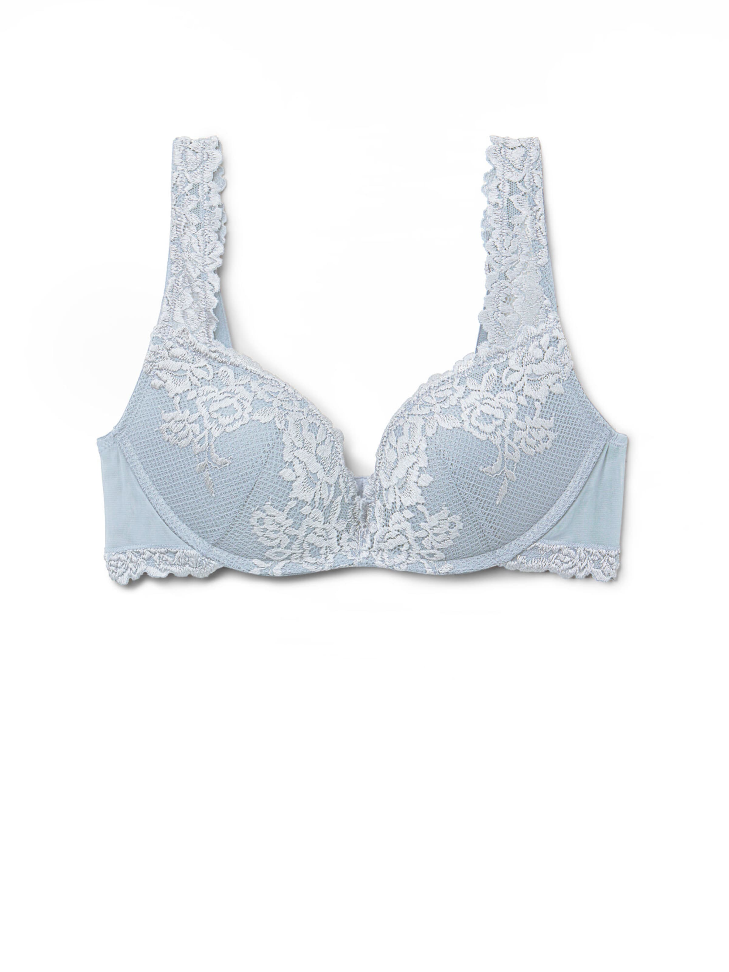 INTIMISSIMI Bra 'Gioia Pretty Flowers' in Blue: front