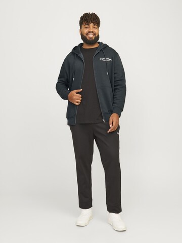 Jack & Jones Plus Кофта на молнии 'JORVEsterbro' в Зеленый