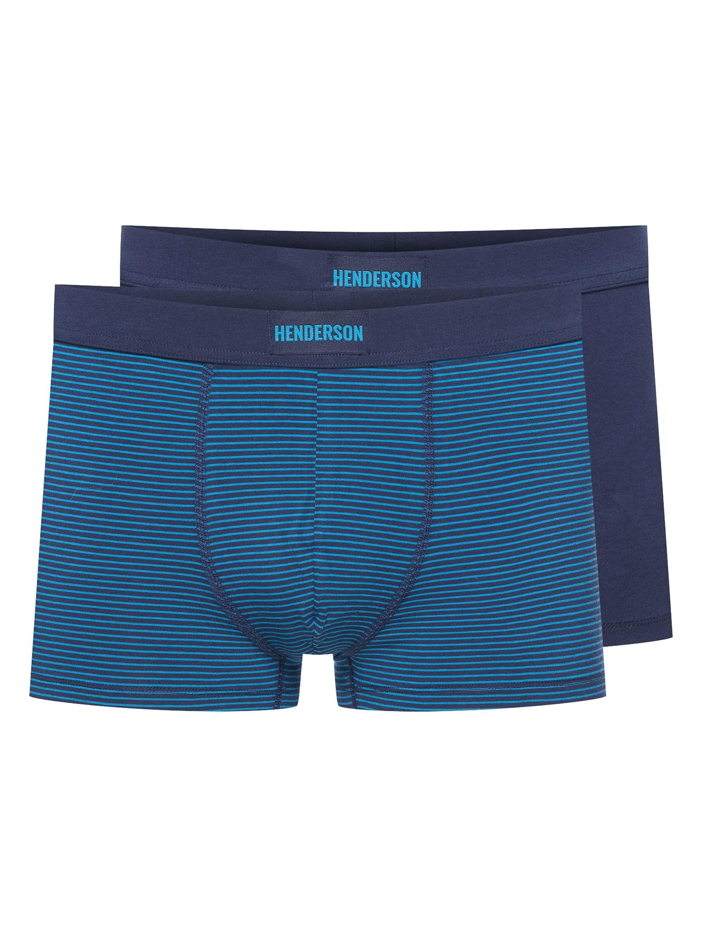 Boxer di Henderson in blu: frontale