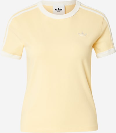 XS dydžio Marškinėliai iš ADIDAS ORIGINALS, spalva – šviesiai geltona / balkšva, Prekių apžvalga