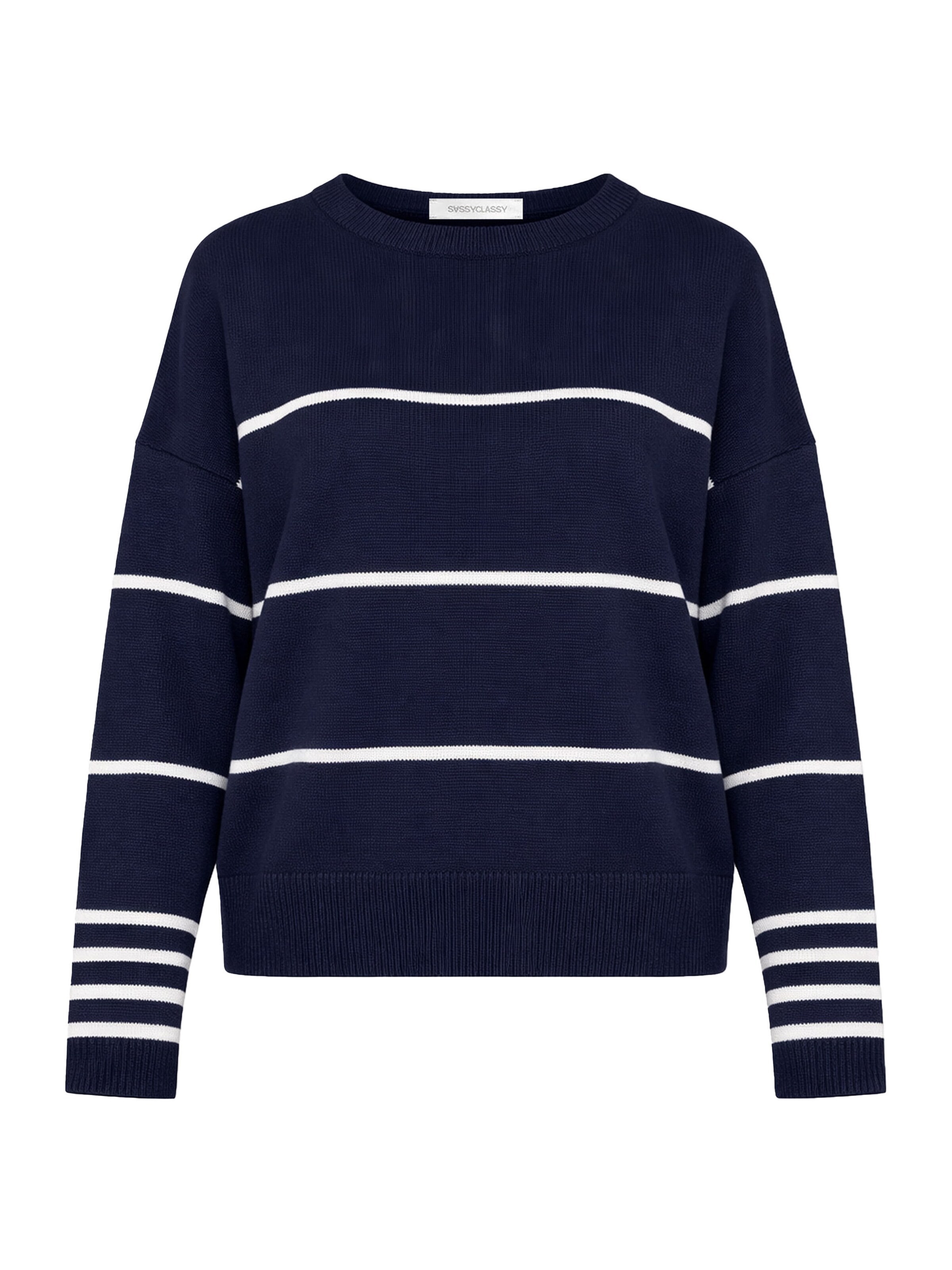 SASSYCLASSY Pullover‌‌‌‌ in Blau: Vorderseite